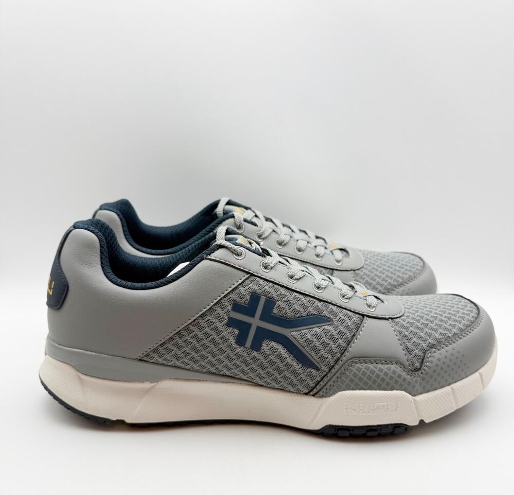 KURU Men's Quantum Athletic Shoes Size 8 M EU 40.5 Fossil Gray Sneakers NWOB
